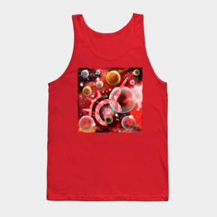 Red Mage Galaxy Tank Top